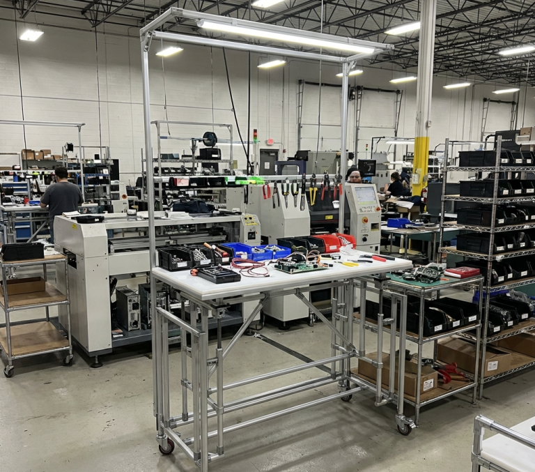 Custom Modular Assembly Workstations for Lean Manufacturing | IPS ...