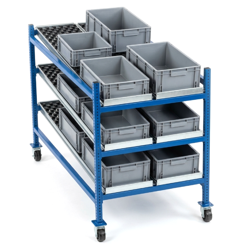 Carton flow rack