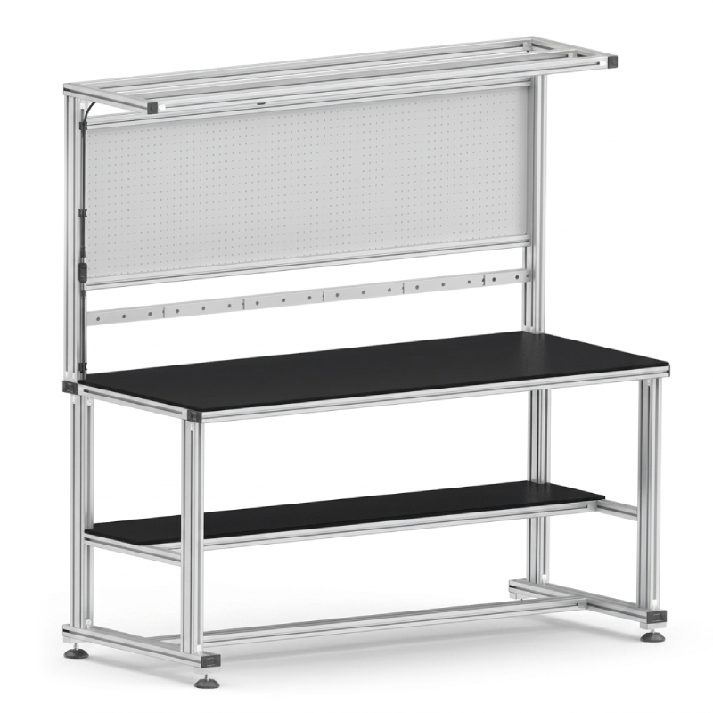 T-slot extrusion workstation