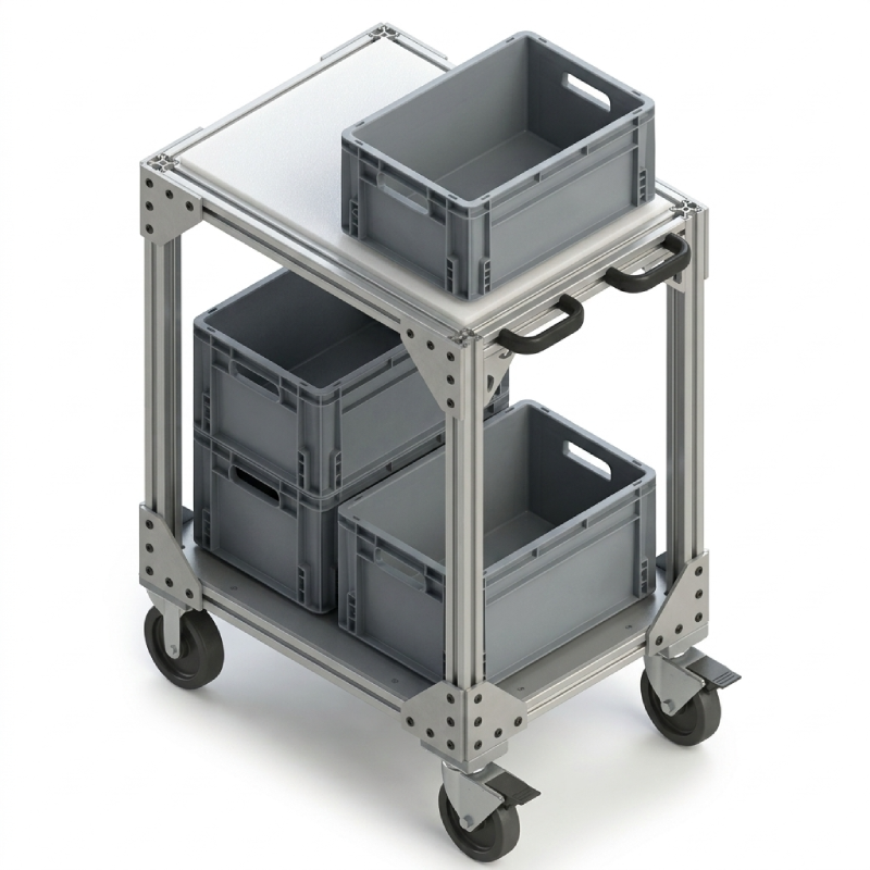 T-slot extrusion cart